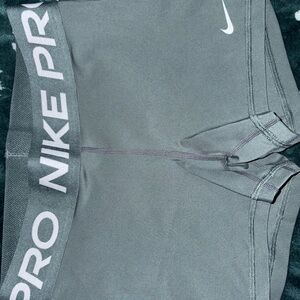 Nike Pro Charcoal Performance Shorts